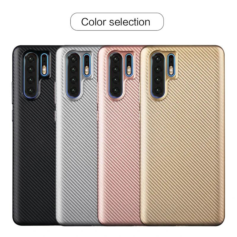 

Case for Huawei P10 P20 P30 Pro Lite P Smart Plus Carbon fiber soft Case for Honor 8 9 9Lite 10 Mate 10 Pro Lite back fundas