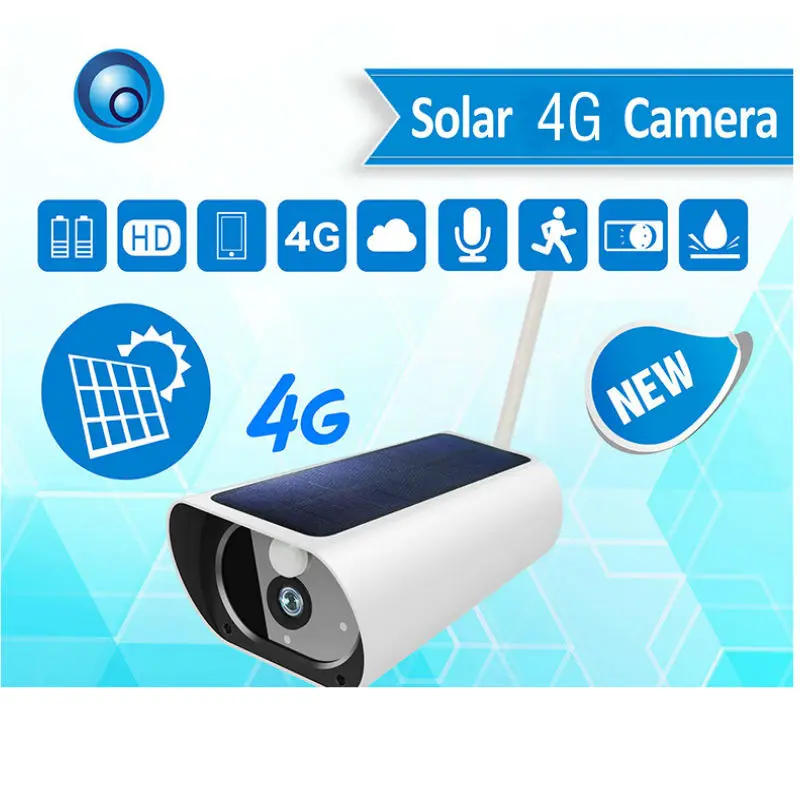 Yobang 2.0MP 1080 P Солнечная энергия 4G камера металлический корпус камера видеонаблюдения система HD Открытый водонепроницаемый IP67 IP камера