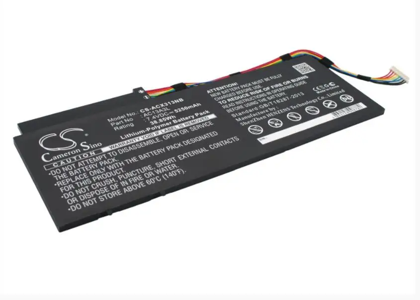 Cameron sino 5250 мАч аккумулятор для ноутбука ACER Aspire P3-131 P3-171-5333Y4G12as P3-131-21292G06as P3-131-21292G12as P3-171 AC13A3L