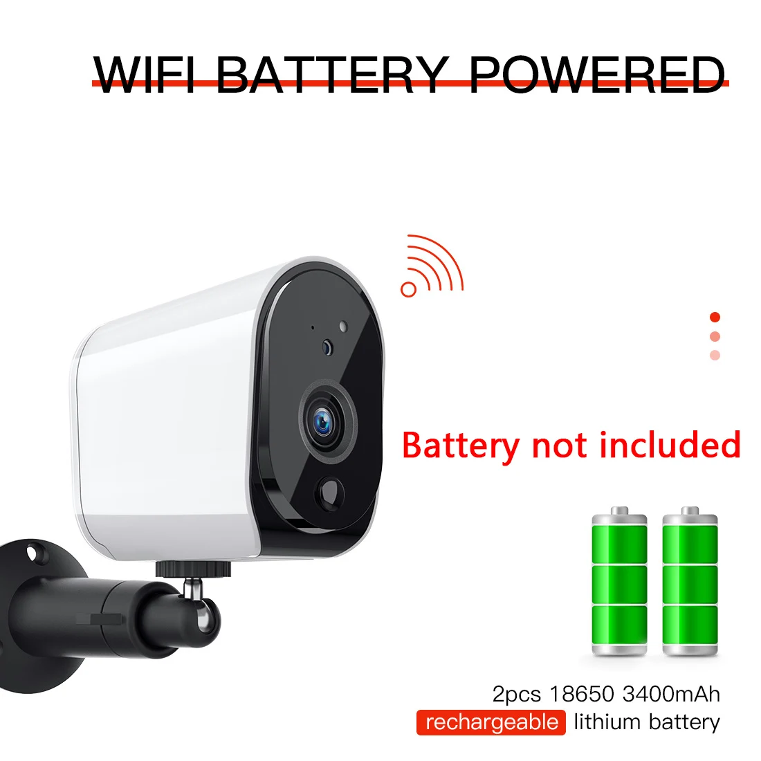 FREDI, низкая мощность, уличная IP камера, 1080 P, действительно беспроводная камера наблюдения, Домашняя безопасность, водонепроницаемая батарея, WiFi, ip-камера
