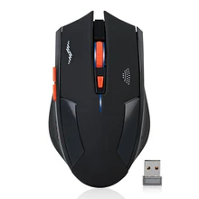 Rechargeable Wireless Mouse 2400DPI 2.4G Gaming Optical Mouse Gamer Silence Built-in Battery Computer Mice For PC Mac Laptop