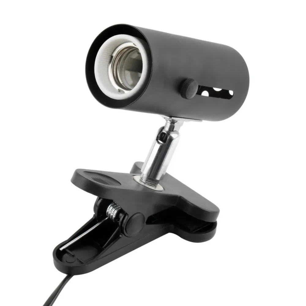 

light fixtures New Arrival Aquarium Reptile Light Holder Clamp Ceramic Infrared Emitter Heat Lamp Stand