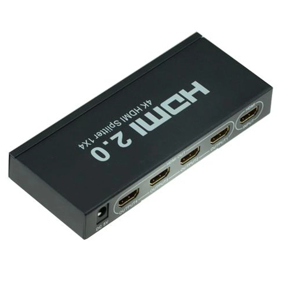 EMK HDMI 2 0 разветвитель 1x2 порта Divisor 1 в out Поддержка 3D Ultra HD 4K x 2K при 60Hz HDCP2.2 с