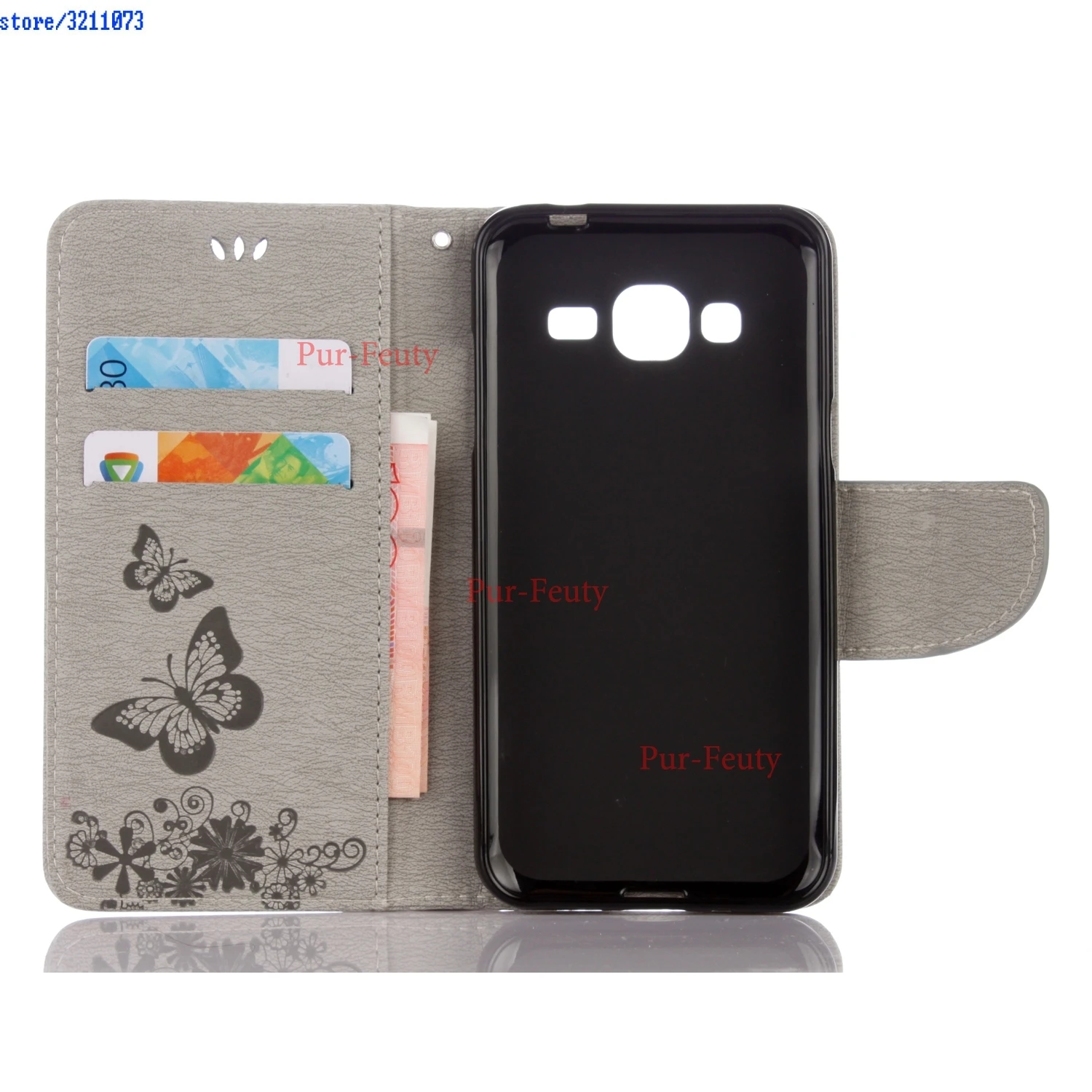 Флип-чехол для samsung J3 J320 SM-J320F SM-J320H SM J320F J320H J320FN чехол для телефона кожаный чехол для SM-J320F/DS кошелек