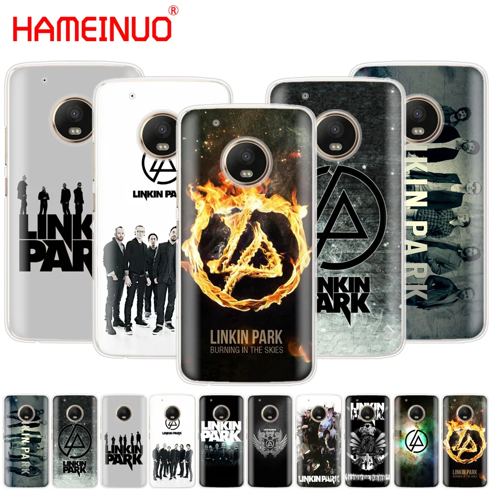 

HAMEINUO Newest Popular Linkin Park case phone cover For Motorola Moto X4 E4 C G6 G5 G5S G4 Z2 Z3 PLAY PLUS