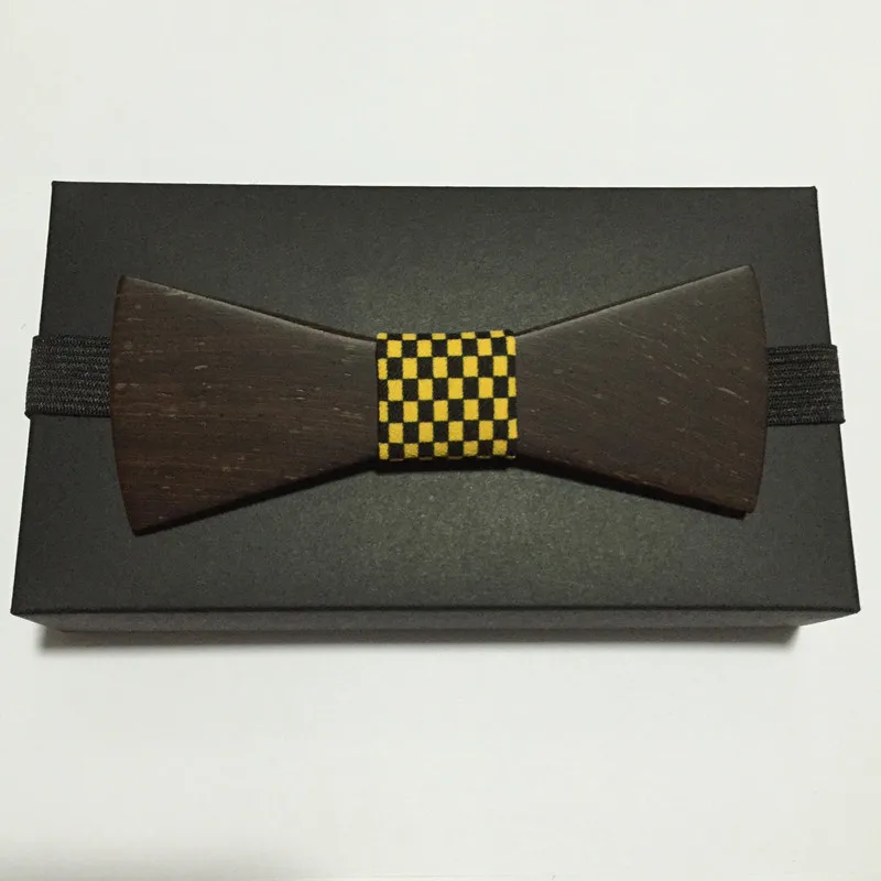 Мужской деревянный галстук бабочка черный бабочка|ties bulk|tie buckletie bikini |