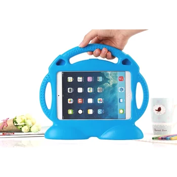 

Casual Cartoon Steering Wheel Shape Tablet Case EVA Cover Coque Funda Desktop Mount Holder Stands For Apple iPad 2 3 4 9.7inch