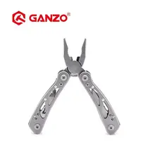 Ganzo g100 série G104-S multi alicates 11 ferramentas em uma mão conjunto de ferramentas chave fenda kit portátil faca dobrável alicate aço inoxidável