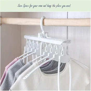 

Magic High Quality Good Bearing Lasting Plastic Clothes Hanger 8pcs per set