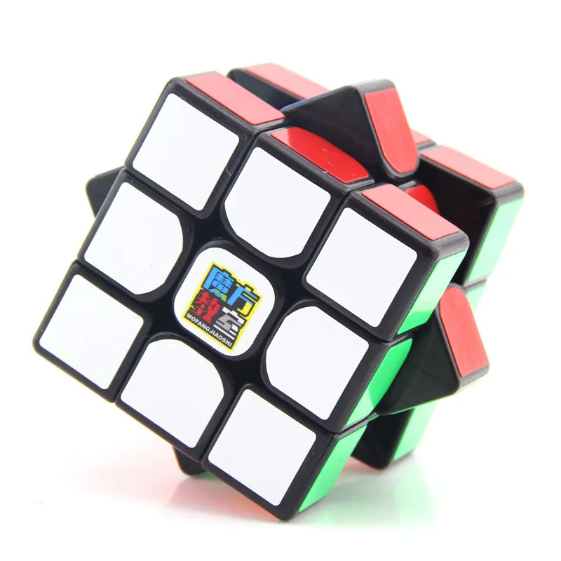 Mofangjiaoshi MFJS Cubing классная игрушка-головоломка MF3RS2 3x3x3 волшебный куб для начинающих черный прозрачный пазл