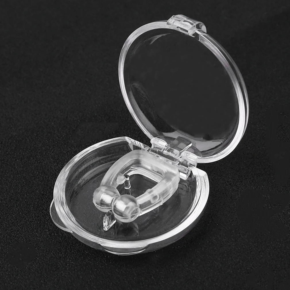 

1pc Silicone Body Health Care Anti Snore Nose Clip Night Sleeping Anti Snoring Clip For Stopping Snoring Toiletry Kit 2019 HOT
