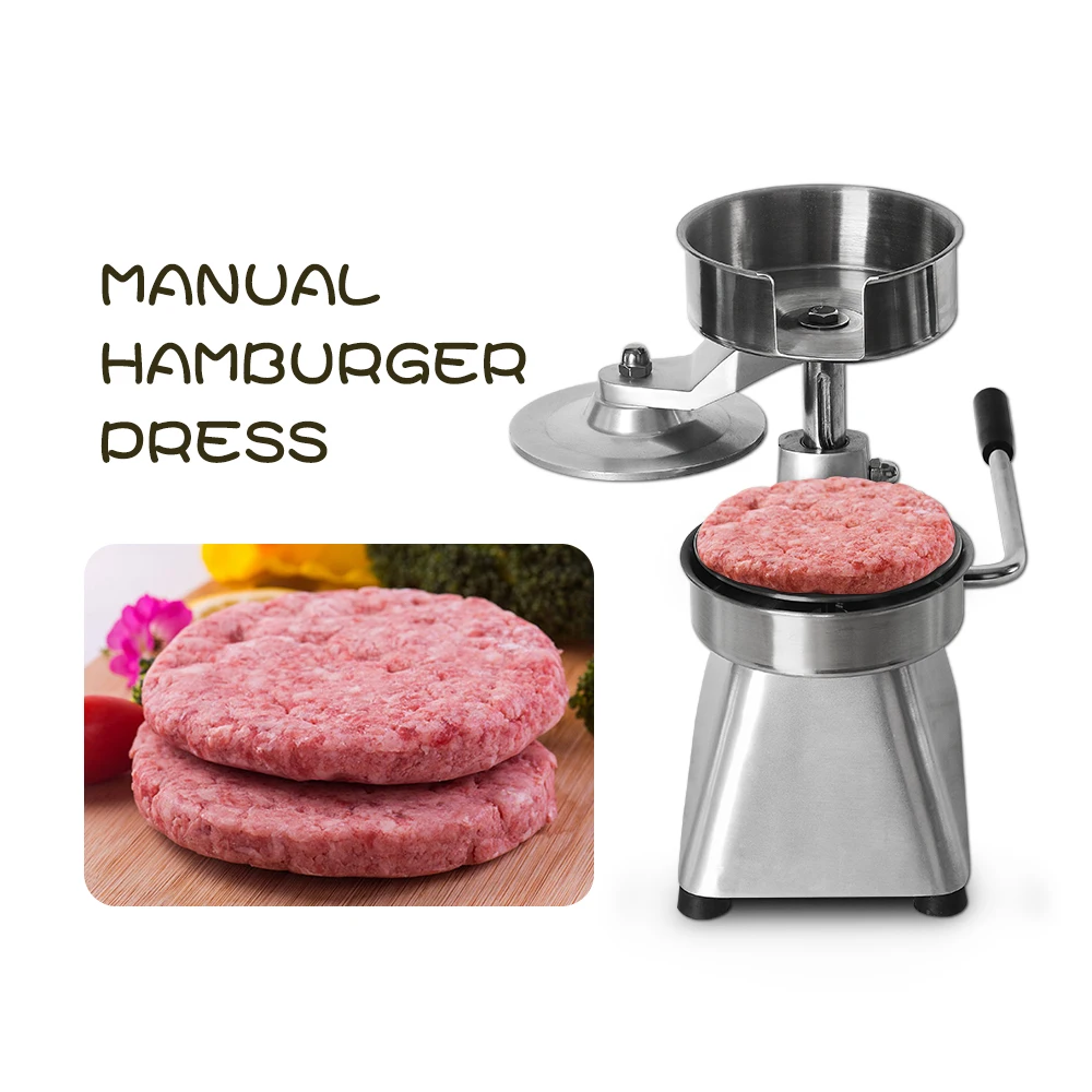 ITOP ручная гамбургерная пресс-формовочная машина 150 мм IT-150 Patty Maker с 500 шт бумага для бургеров круглый пресс для фарша кухонные процессоры