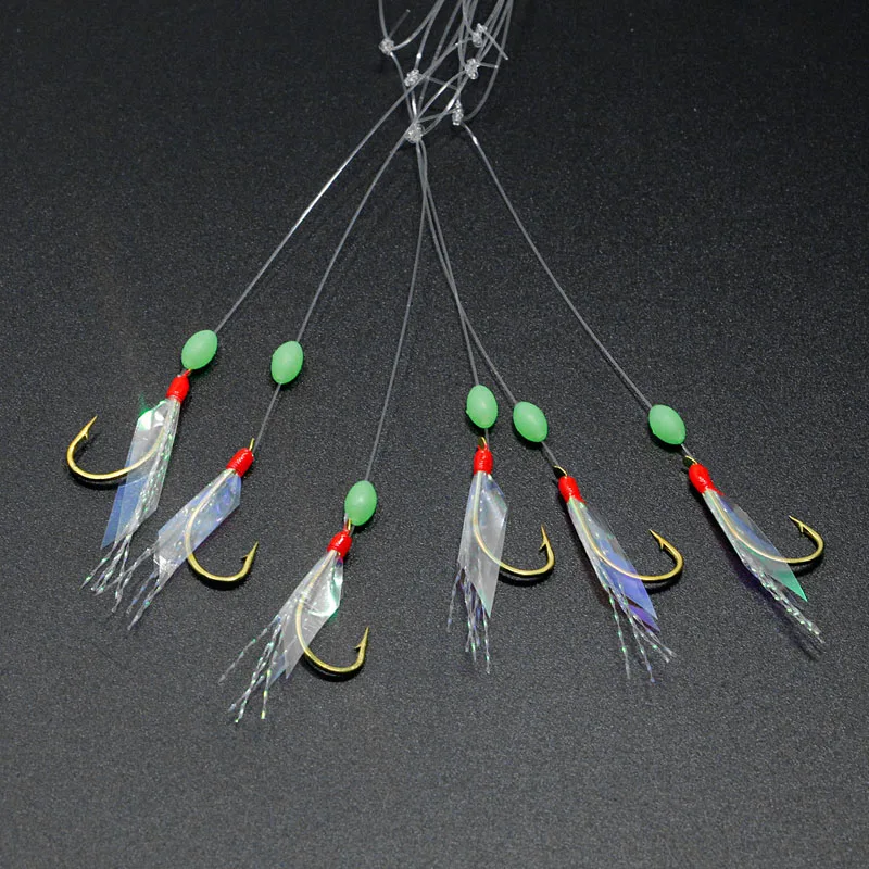 ToplyFishing Accessories Newest Stainless Steel Fishing Hooks Rigs Wire Leader 6 Swivel Carp Anti-winding String