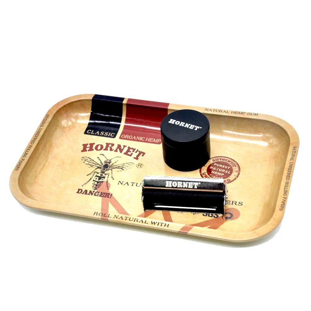 

[ HORNET]Herb/Spice/Tobacco Rolling Tray 27.5cm*17.5cm*2.3cm Handroller Smoking Accessories Rolling Machine Grinder Storage Tray