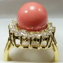 Белый/розовый/черный перламутр, Жемчужина Кораллового хрусталя кольцо us Размер 6 7 8 9# Кристалл ringe широкая девушка женские ювелирные изделия шт серебро-ювелирные изделия