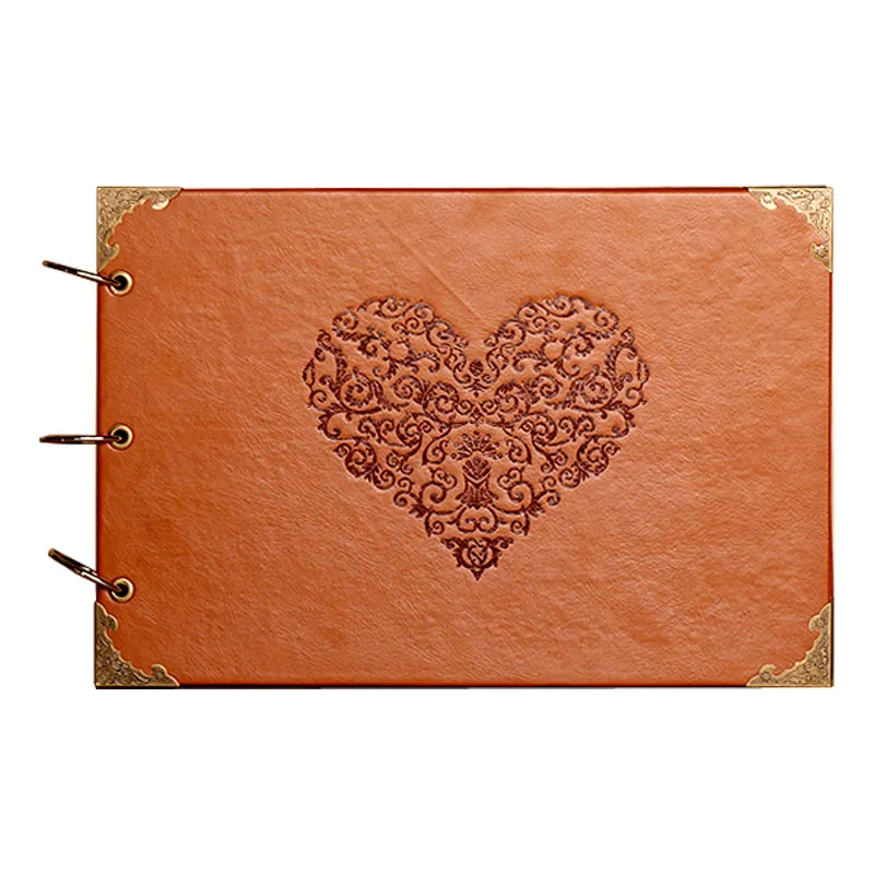 

Handmade Sticky 17 Inches DIY Photo Album Big Size Romantic Creative Gift Polaroid Autograph Album Scrapbooking Birthday Gift