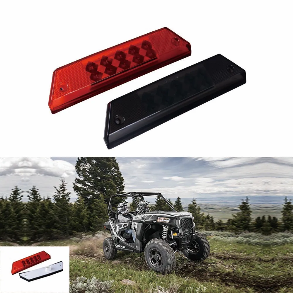 10 14 POLARIS RANGER 800,900,700,500 NEW BLACK RED TAIL LIGHTS SMOKE