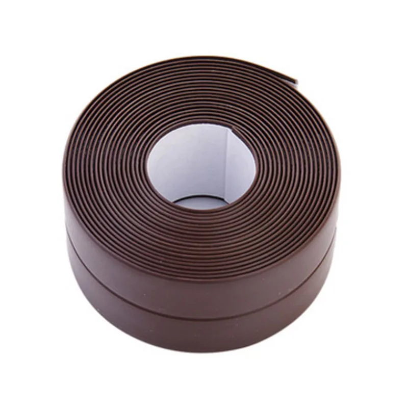

Home Bathroom Bathtub Kitchen PVC Wall Stickers Art Sealing Strip Sealant Tape Mildew resistant waterproof 3.2mx3.8cm