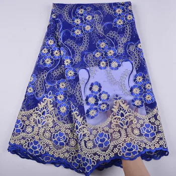 African Lace Fabric High Quality Nigeria Tulle Lace Embroidery French Lace Fabric For Party Dress A1385 African Lace Fabric High Quality Nigeria Tulle Lace Embroidery French Lace Fabric For Party Dress A1385