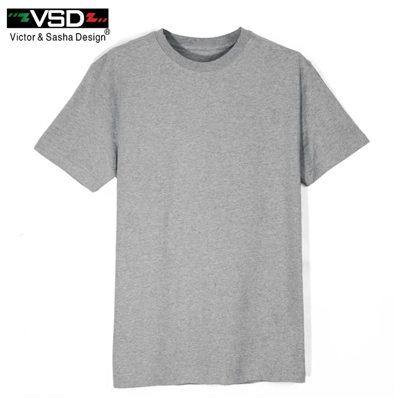

VSD 2018 Casual Summer Top Social Cotton High Quality T-shirts Slim Fit Male Short Sleeved Printed Famous Men's Thin fabric Y002