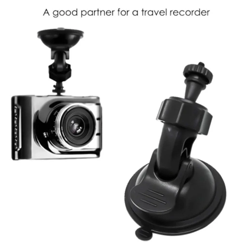 Driving Recorder Bracket Mount 360 Degree Rotation For Dash Cam Camera Easy Installation Suction Cup Car Holder Stable Travel