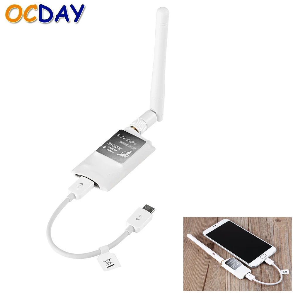 1pcs OCDAY 5 8G Mini 150CH FPV Receiver UVC Video Downlink for OTG VR Android Phone