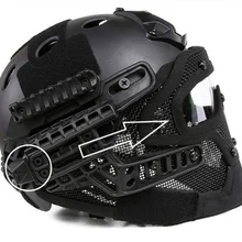 EMERSON G4 Тактический Шлем PJ ABS маска с Goggle для военного страйкбола пейнтбола армии WarGame Мотоцикл Велоспорт охота