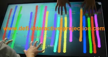 

DefiLabs Promotion! 16 points 82" Infrared Touch Screen frame, 16:9 format for multi touch table, advertising