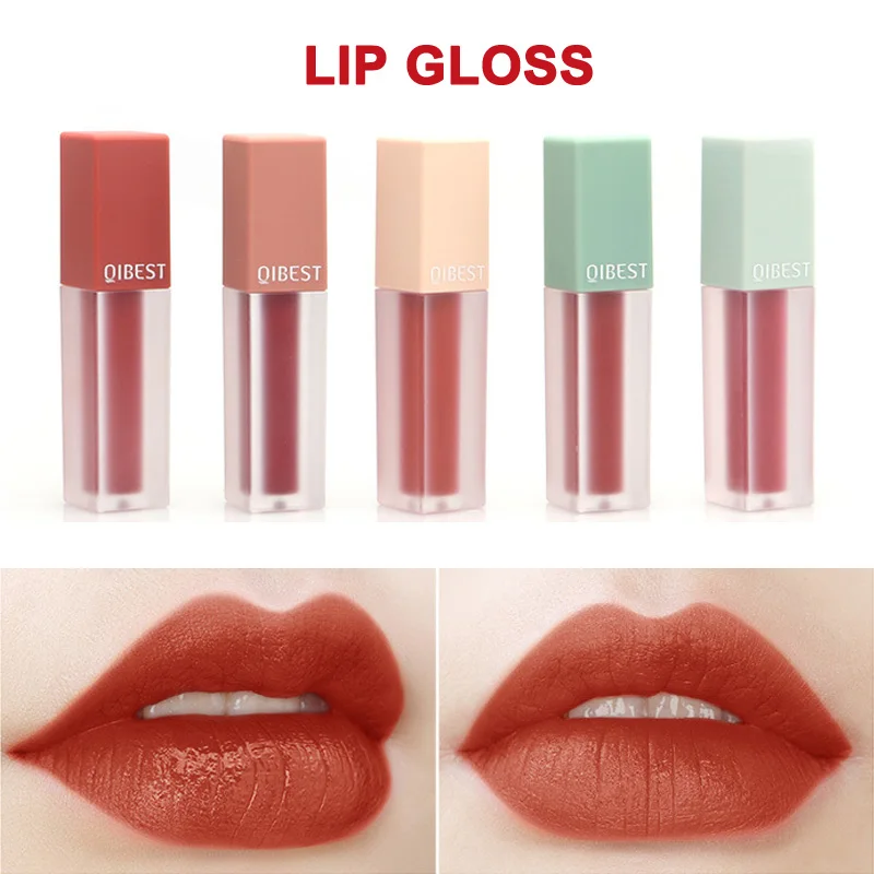 

5Pcs/Set Matte Velvet Matte Lip Glaze Lipstick Lip Kit Gloss Long Lasting Lipstick Cosmetics Set QRD88