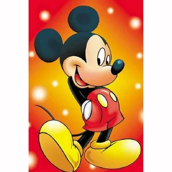 

5D Diamond Shy Mouse Cross Stitch DIY Diamond Painting Needlework Diamond Embroidery rhinestones Home Decor love gift