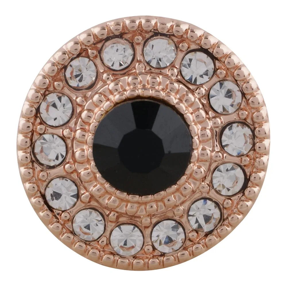 5 шт. одежда высшего качества Mix розовое золото ювелирные украшения с застежкой 18 мм Кнопки Fit чокер пуговицы часы кнопка браслеты для женщин ювелирные украшения с застежкой - Окраска металла: 5KC7533