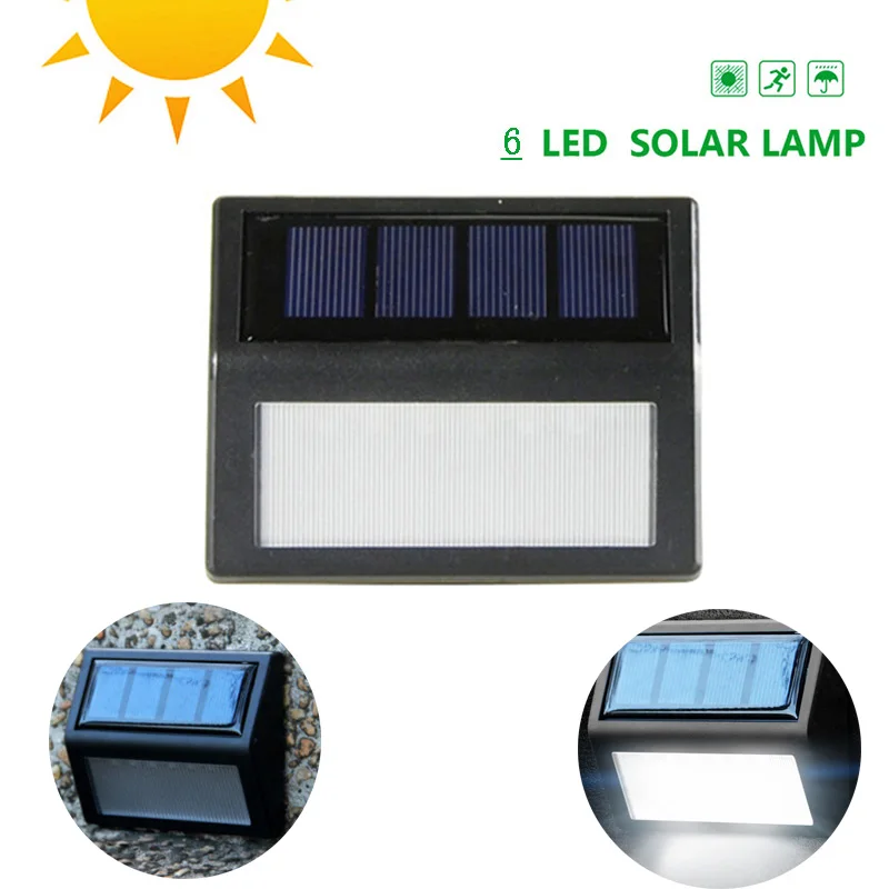 Hot Offer 6 Led Solar Lamp Motion Sensor Waterproof Solar Wall