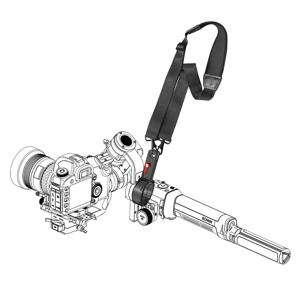 RONIN S Handheld Gimbal Lanyard Strap Belt Sling Clasp