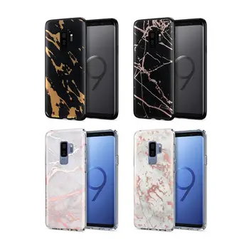 

10pcs a Lot High Quality Soft Silicone Marble Case For Samsung S9 S9 Plus