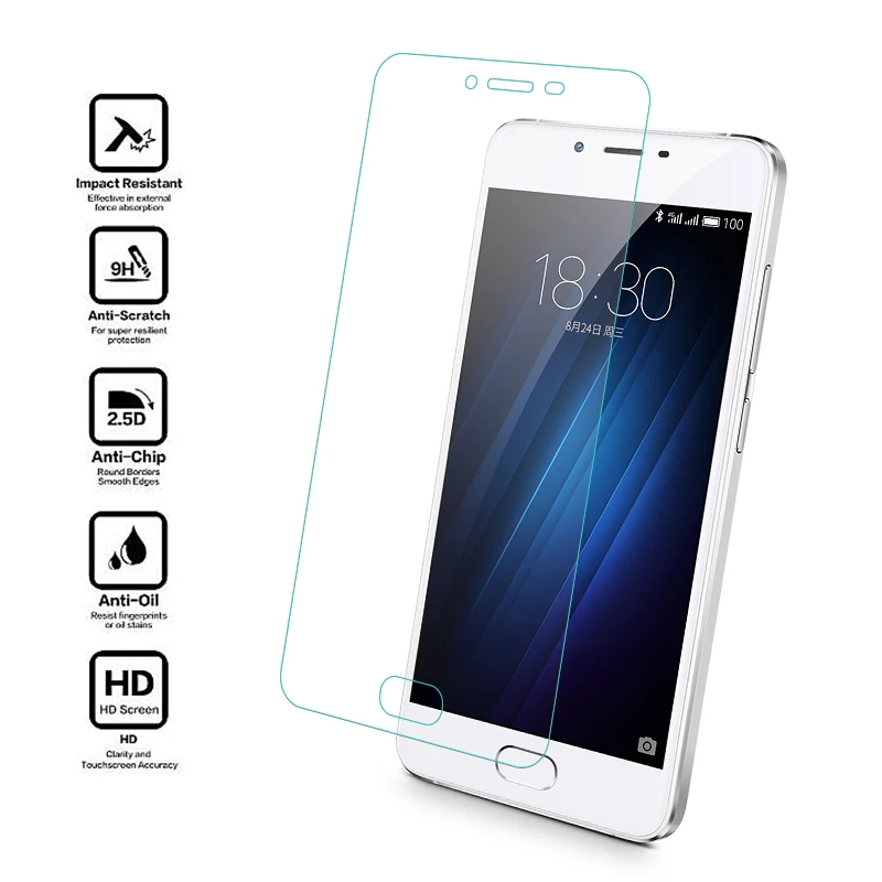 

Shockproof Protective Tempered Glass For Meizu Pro 6 Pro7 Plus Pro 7 Screen Protector Film For Meizu U20 U10 Pro6 Glass Film