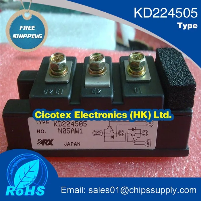 

KD224505 IGBT Dual Darlington Transistor Module 50 Amperes 600 Volts