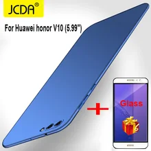 

JCDA case For Huawei honor V10 case Cover Matte Back protector Phone Cases For Huawei view 10 case Huawei honor V10 Cover
