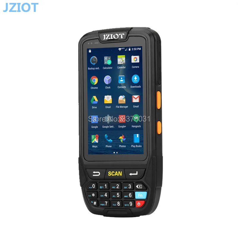 4G 4-дюймовый сенсорный экран android устройство Ручной pda терминал с nfc кард-ридер и