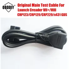 100% original de alta qualidade lançamento x431 cabo principal para creader vii +, viii, creader crp123, crp129, crp229, x431 gds cabo principal