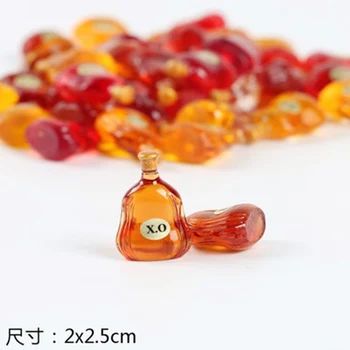 

ZOCDOU 1 Piece Fake Simulation Wine Bottle Liquor Alcohol Beer Bar Model Statue Figurine Crafts Figure Ornament Miniatures