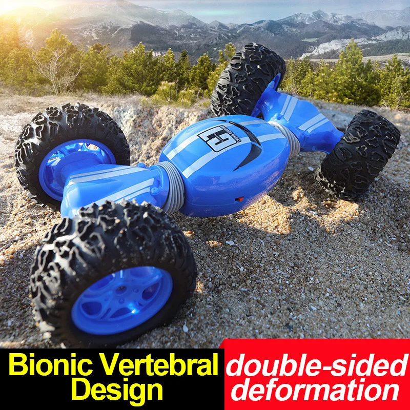 

RC Car 2.4Ghz 1/16 4WD Double-Sided Remote Control Cars High Speed Amphibious Vehicle Stunt RC Stunt Car With Remote Controller