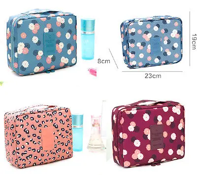 2017 جديدة كبيرة حقيبة ماكياج التجميل حالة هانغ غسل أدوات الزينة سفر منظم تخزين الحقيبة أكياس الغسيل