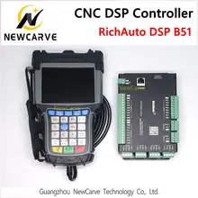 Richuto DSP B51 USB ЧПУ контрольный Лер B51S B51E 3 оси контрольный Лер для ЧПУ маршрутизатор контроль Замена DSP B51 руководство NEWCARVE