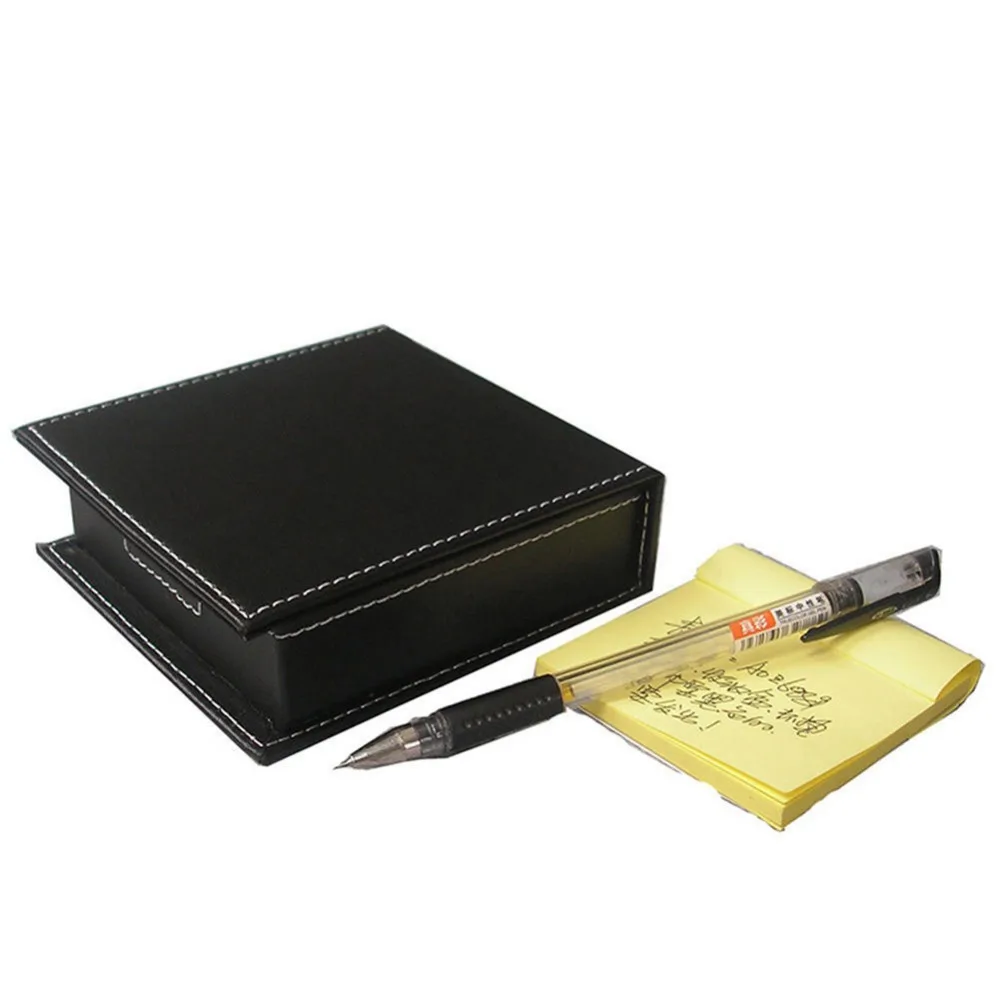Kingfom Office Stationery Desk Organizer Set File Rack Desktop Storage Organizer Wood Napkin Holder Memo Box 5 Pcs