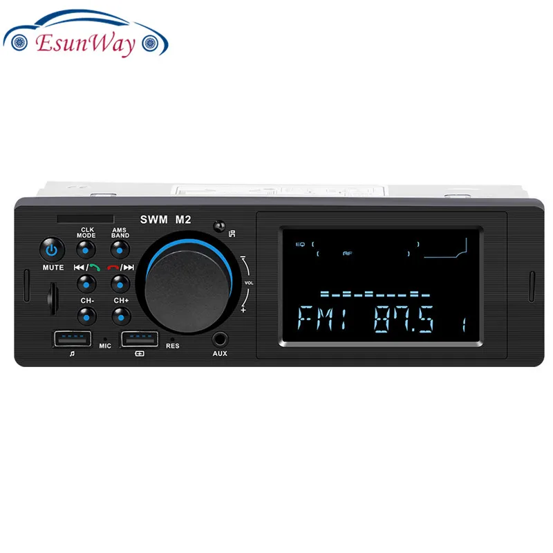 M2 автомобильный mp3-плеер авто FM радио Bluetooth стерео музыкальный плеер USB TF AUX головное устройство BT mp3 плееры