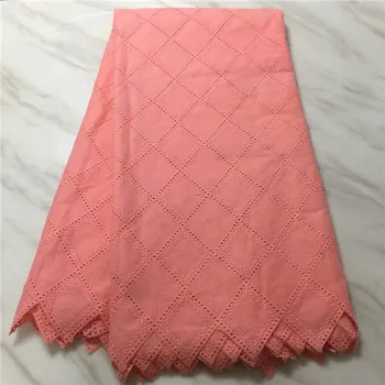 

Elegant party African cotton lace Swiss voile lace fabric for wedding/party dress ECP78(5yards/lot) many color