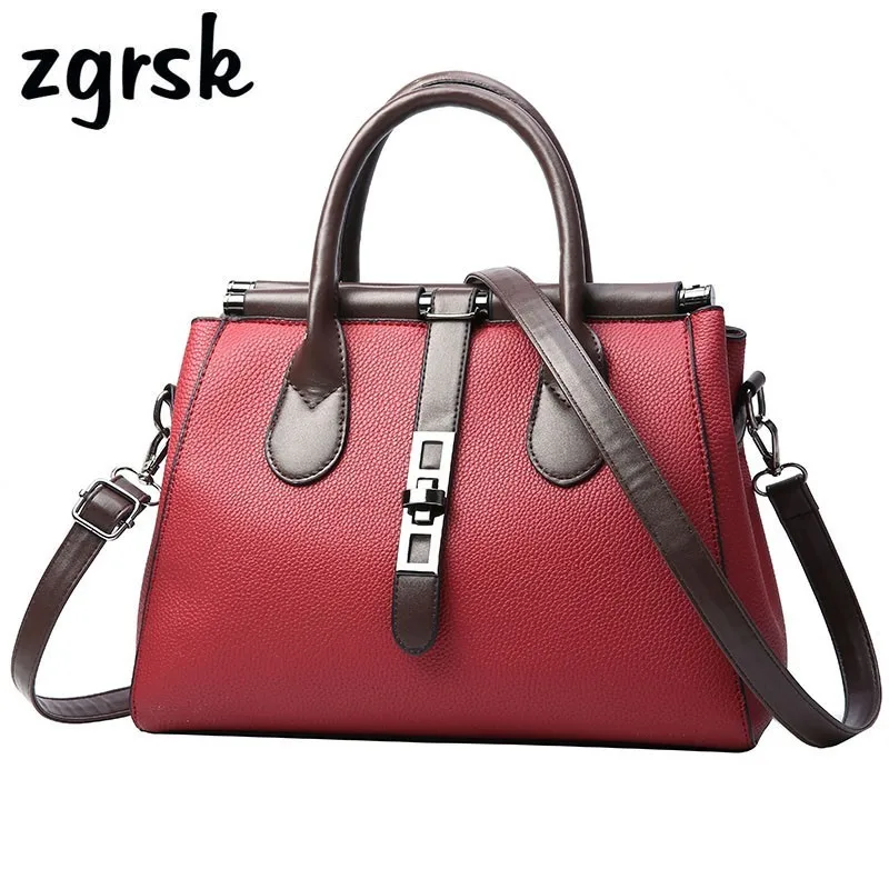

Women Handbag Bag Designer Luxury Womens Large Handbags Shoulder Bag Top Handle Pu Leather Messenger Crossbody Bags Sac A Main