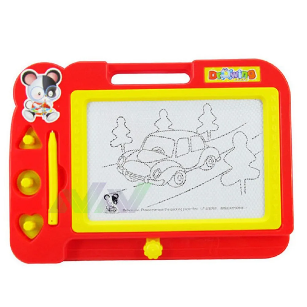 Kid plástico magnético escritura pintura graffiti Board Toy Preschool Tool Pizarras para dibujar arte para niños brinquedo educativo Kid plástico magnético escritura pintura graffiti Board Toy Preschool Tool Pizarras para dibujar arte para niños brinquedo educativo