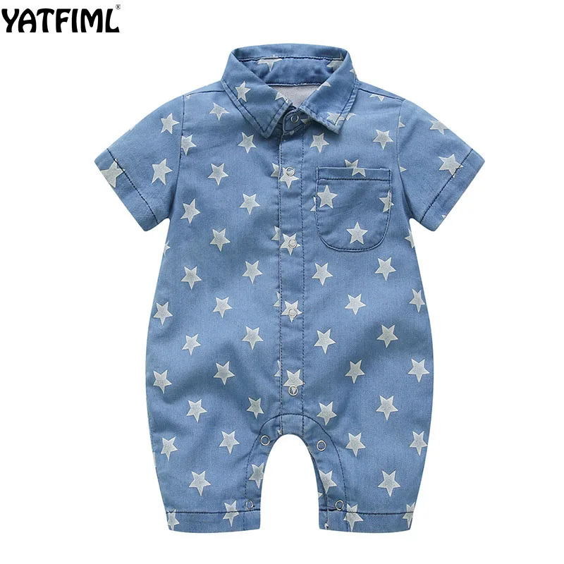 YATFIML/Новинка года; модная весенне-летняя одежда; пальто с принтом звезды для мальчиков и девочек; короткий рукав