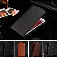למעלה איכות הסגנון החדש פתוח נרתיק עור flip למעלה ולמטה עבור Homtom HT20, flip יוקרה כיסוי אנכי תיק(China)